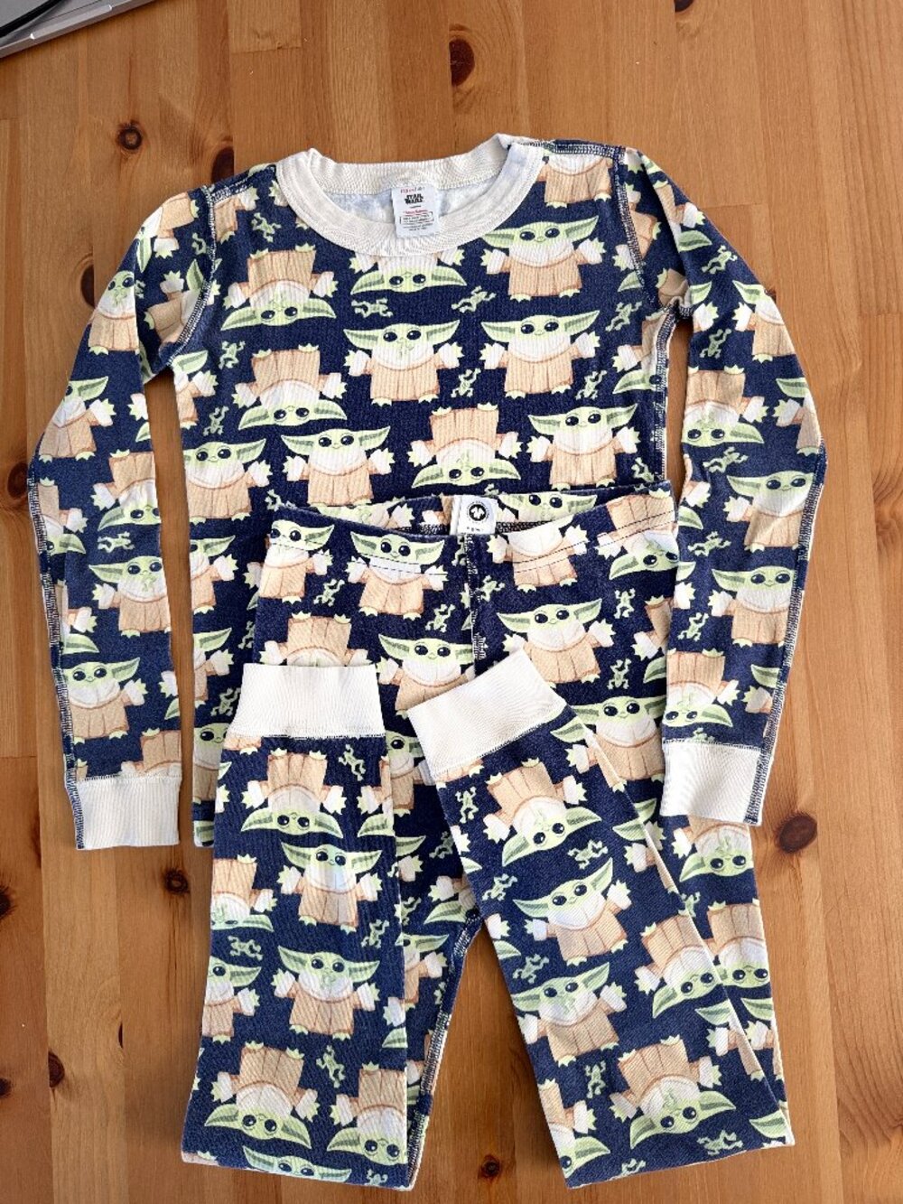 Hanna Andersson Kids Pajama Set 100% Organic Cotton BABY YODA